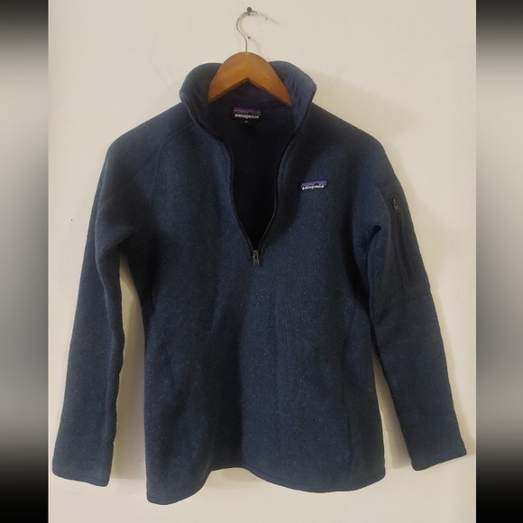PATAGONIA WOMENS BETTER SWEATER 1/4 ZIP FLEECE - Picture 3 of 12